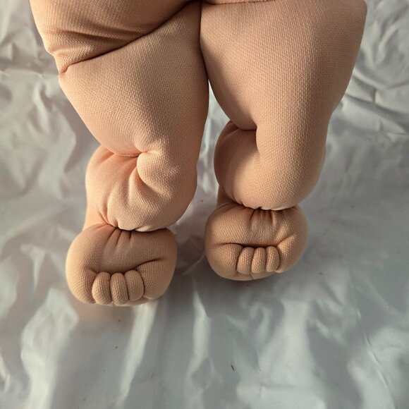 Cabbage Patch Kids Doll Vintage 1982 Coleco Brown Yarn Hair Brown Eyes Tooth - Picture 6 of 14